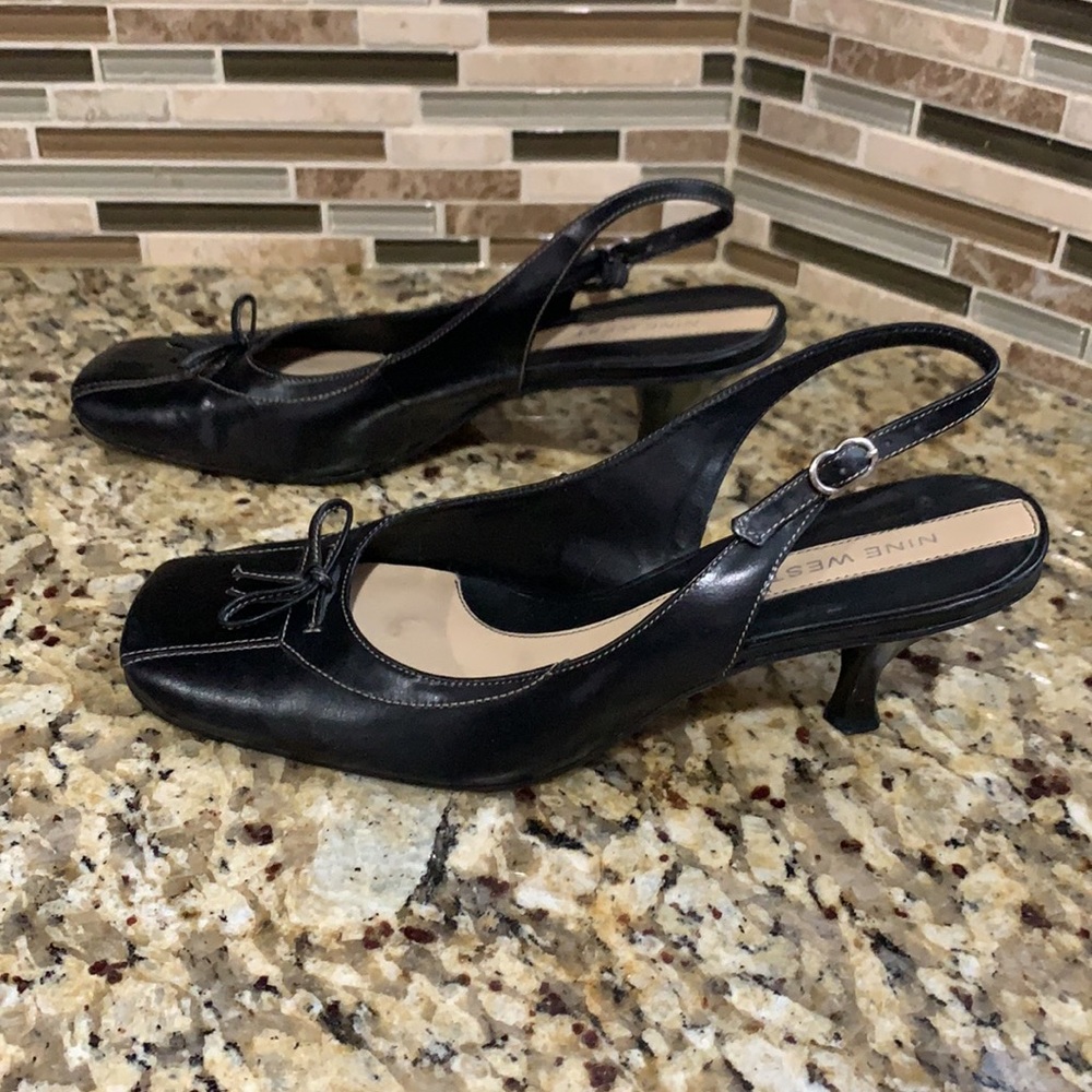 Nine west,  3 inch heel, size 9m